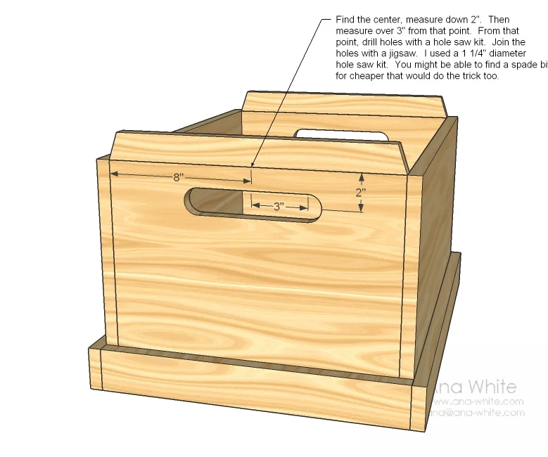 1x12 Stacking Toy Box Bin, step 5