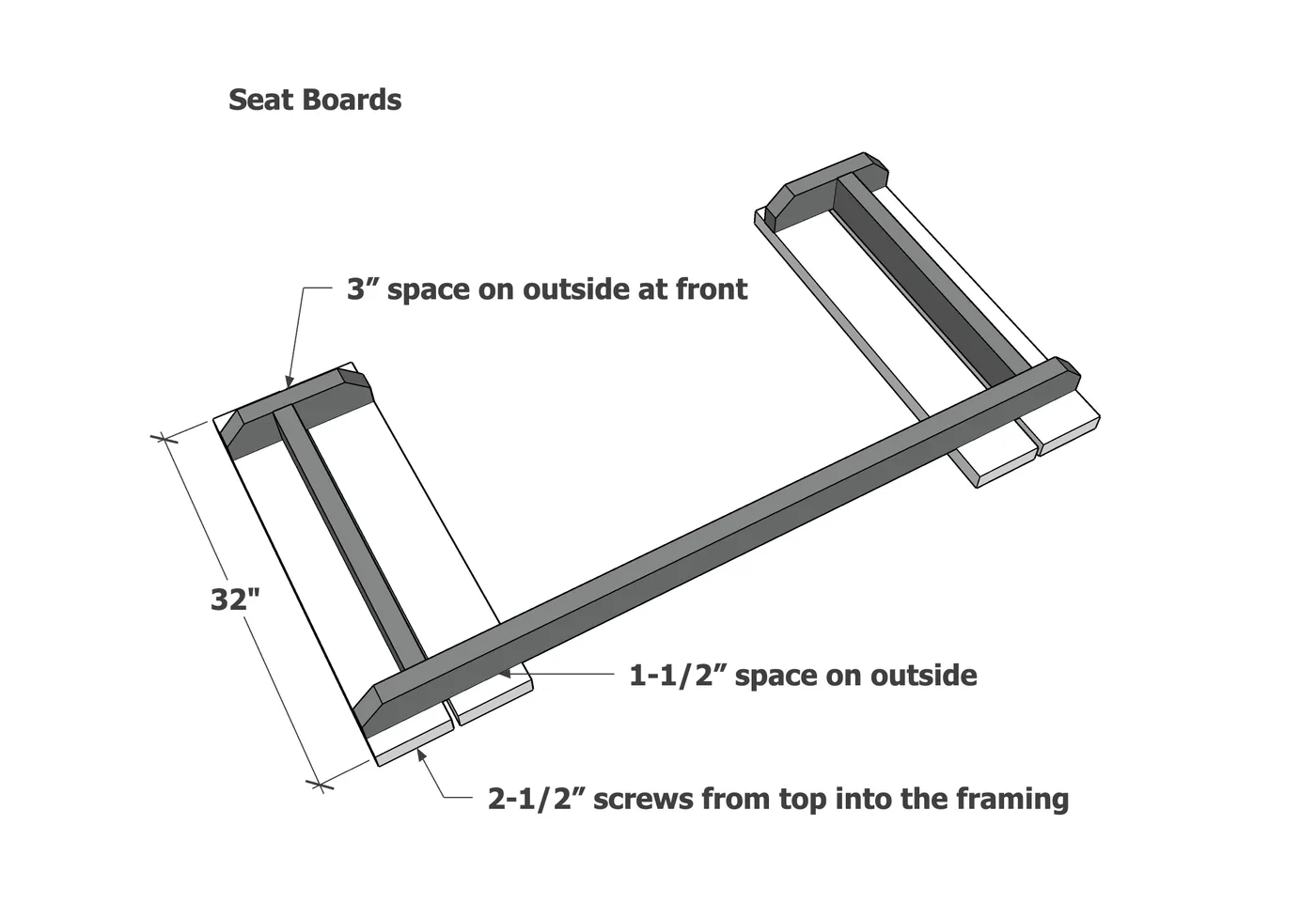 2 Person Picnic Table, step 5