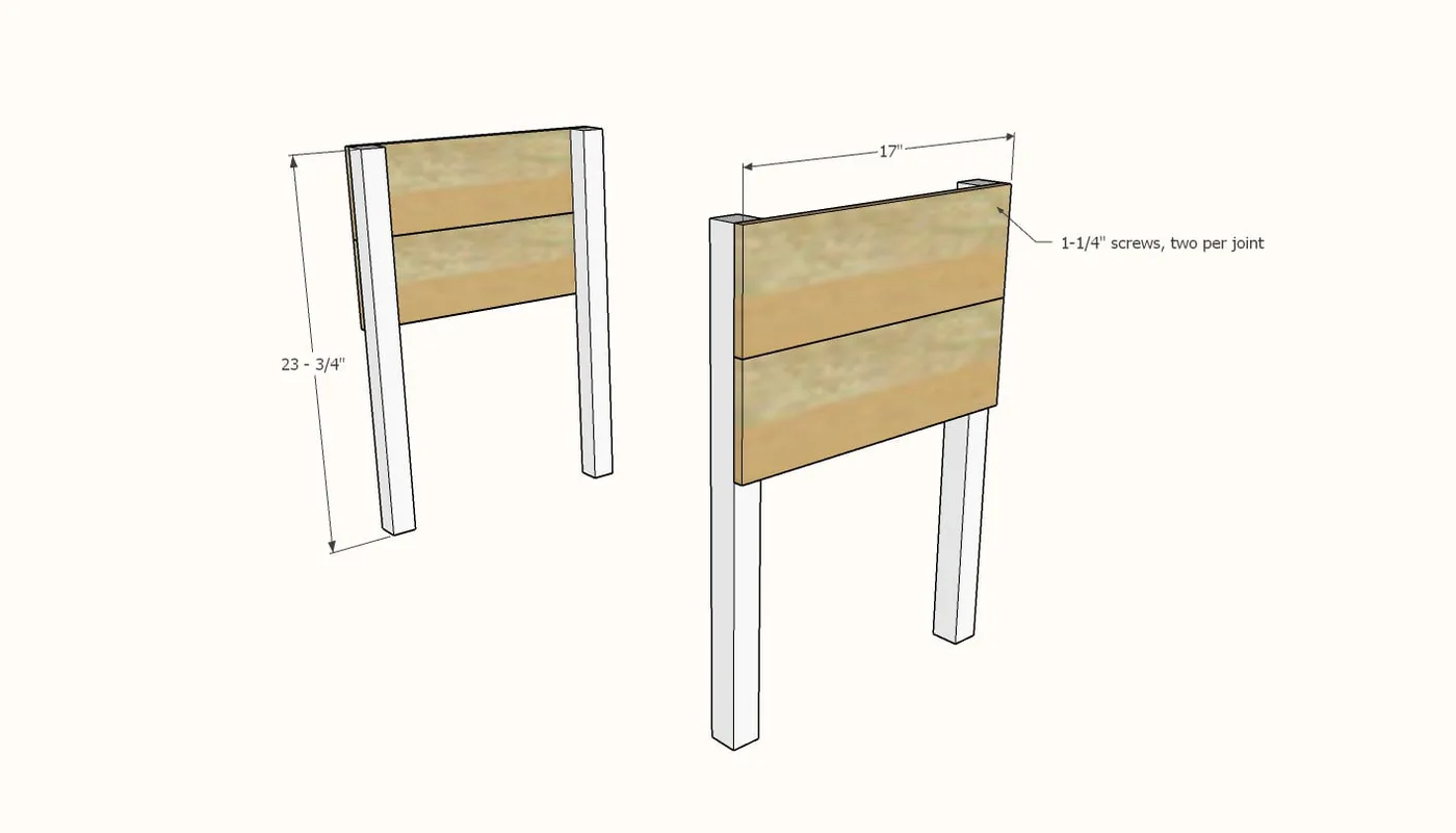 $20 Raised Planter Box, step 1