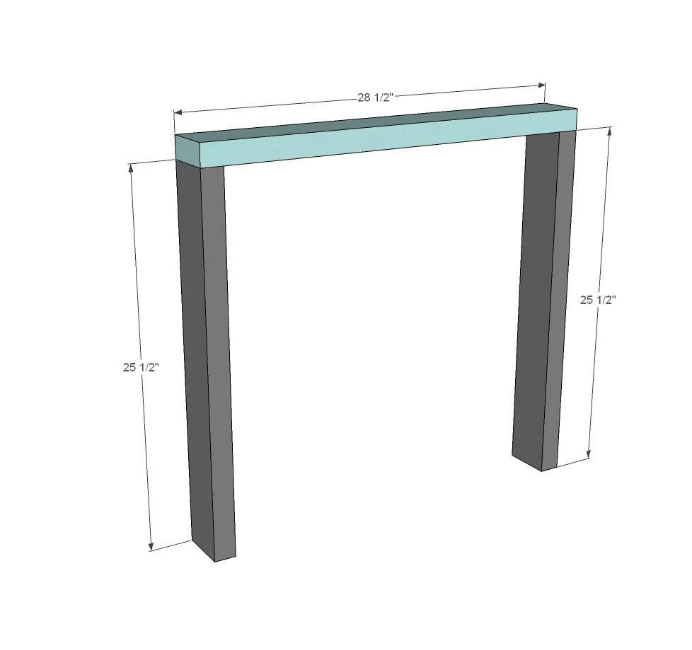 2x4 Outdoor Sofa, step 2