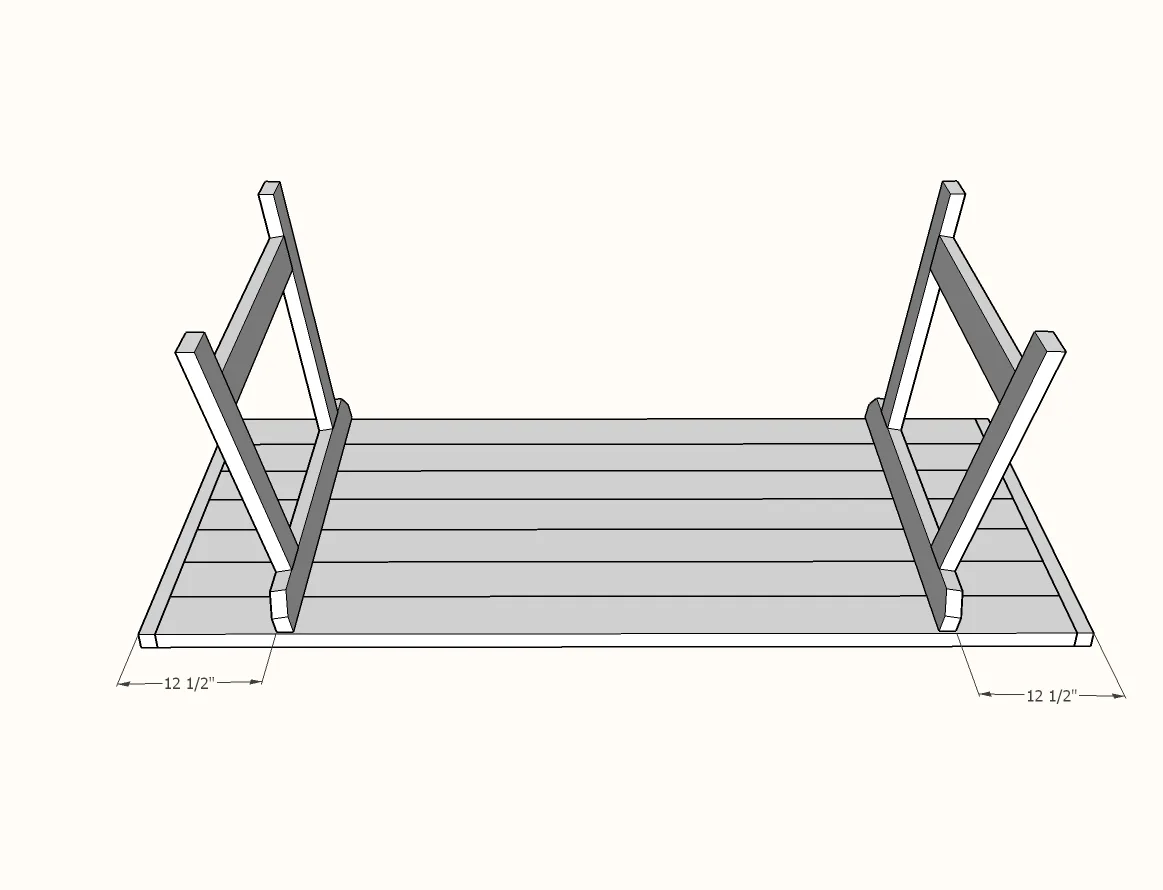 2x4 Truss Table, step 3