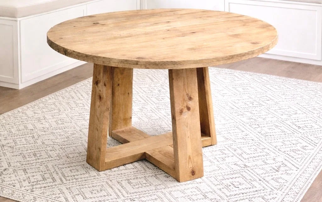 2x6 Angled Leg Pedestal Base (Any Size)