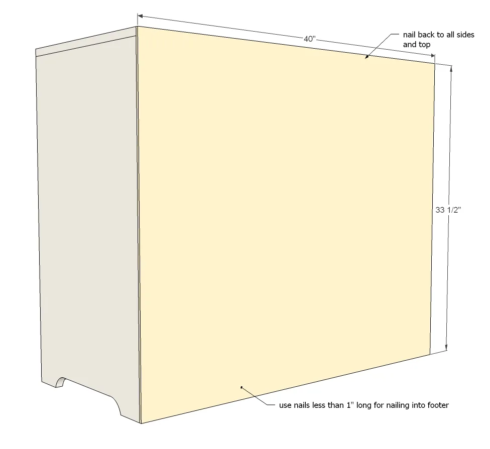 3 Drawer Dresser or Baby Changing Table, step 8