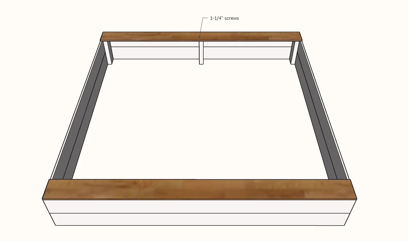 $30 Cedar Fence Picket Sand Box, step 4
