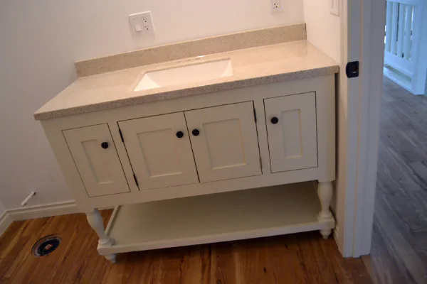 48" Turned Leg Vanity, step 8