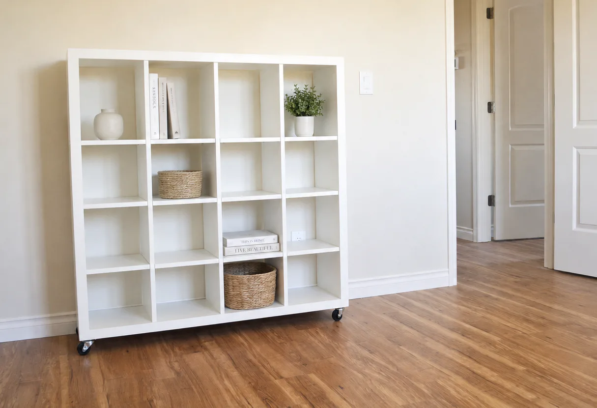 4x4 Rolling Cube Shelf