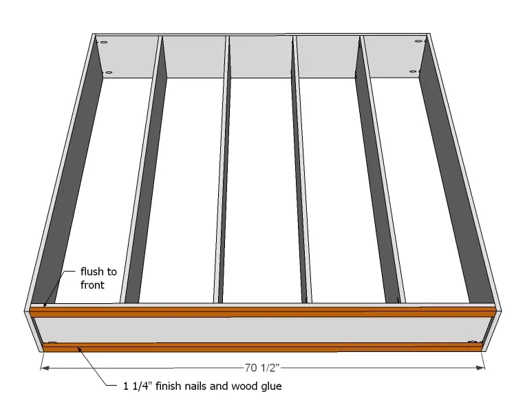 5x5 Storage Cubbies, step 3