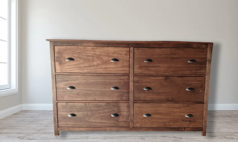 6 Drawer Bedroom Dresser