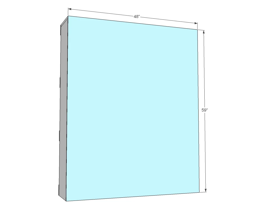 9 Cubby Bookshelf, step 5