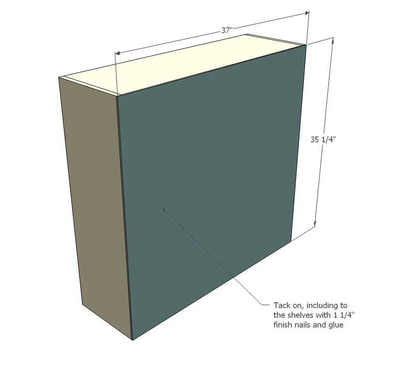 Apothecary Console Table, step 4