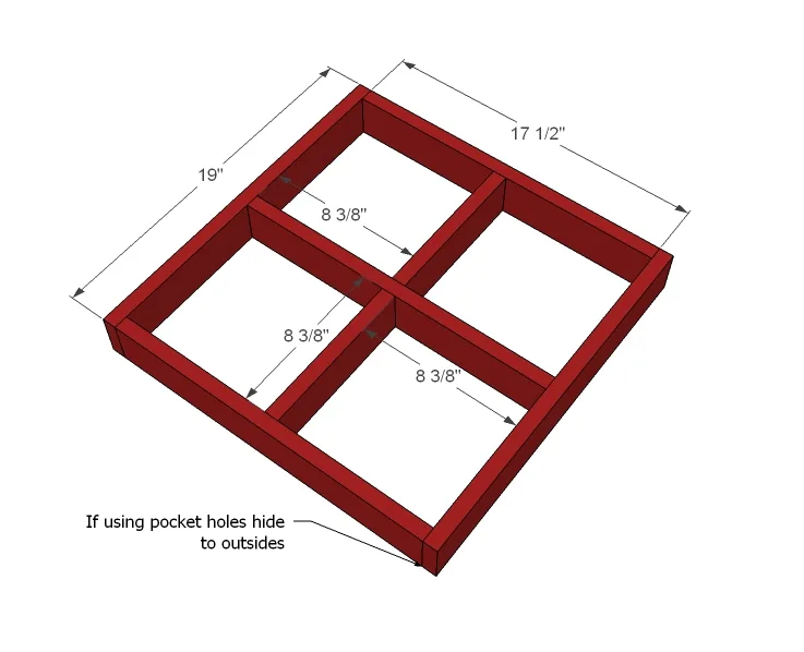 Arts and Crafts Play Table, step 4