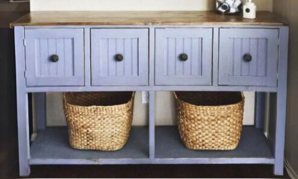 Bailey Console Table with Doors
