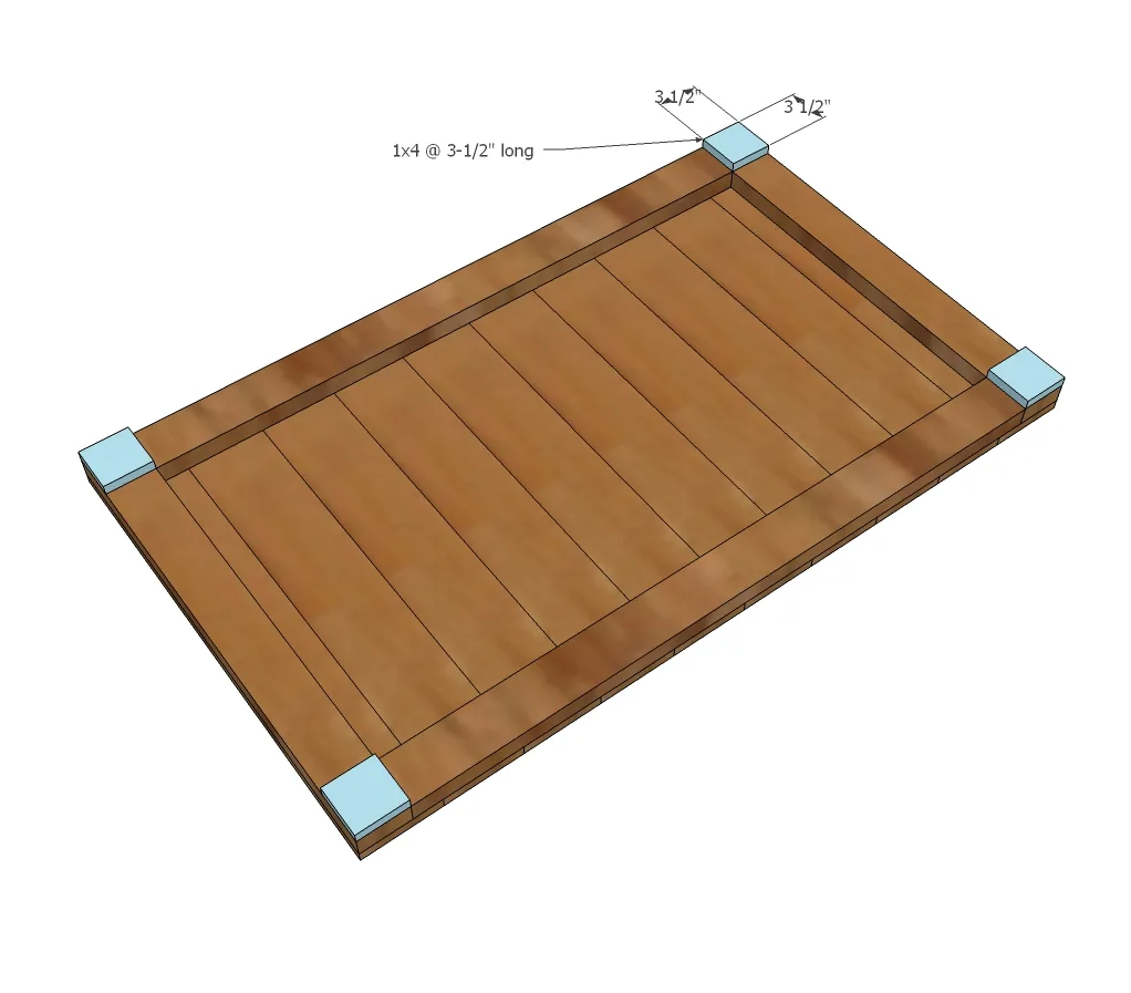 Balustrade Coffee Table, step 3