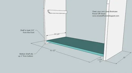 Banker's Bookcase, step 4