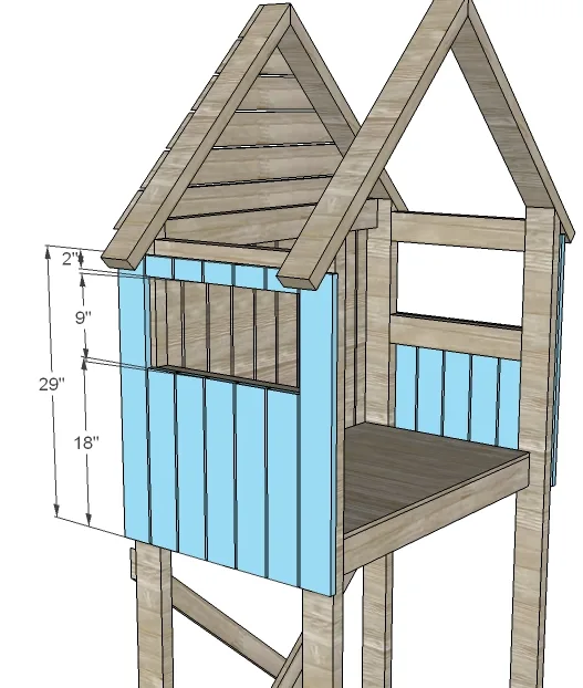 Beach Hut Bed, step 8
