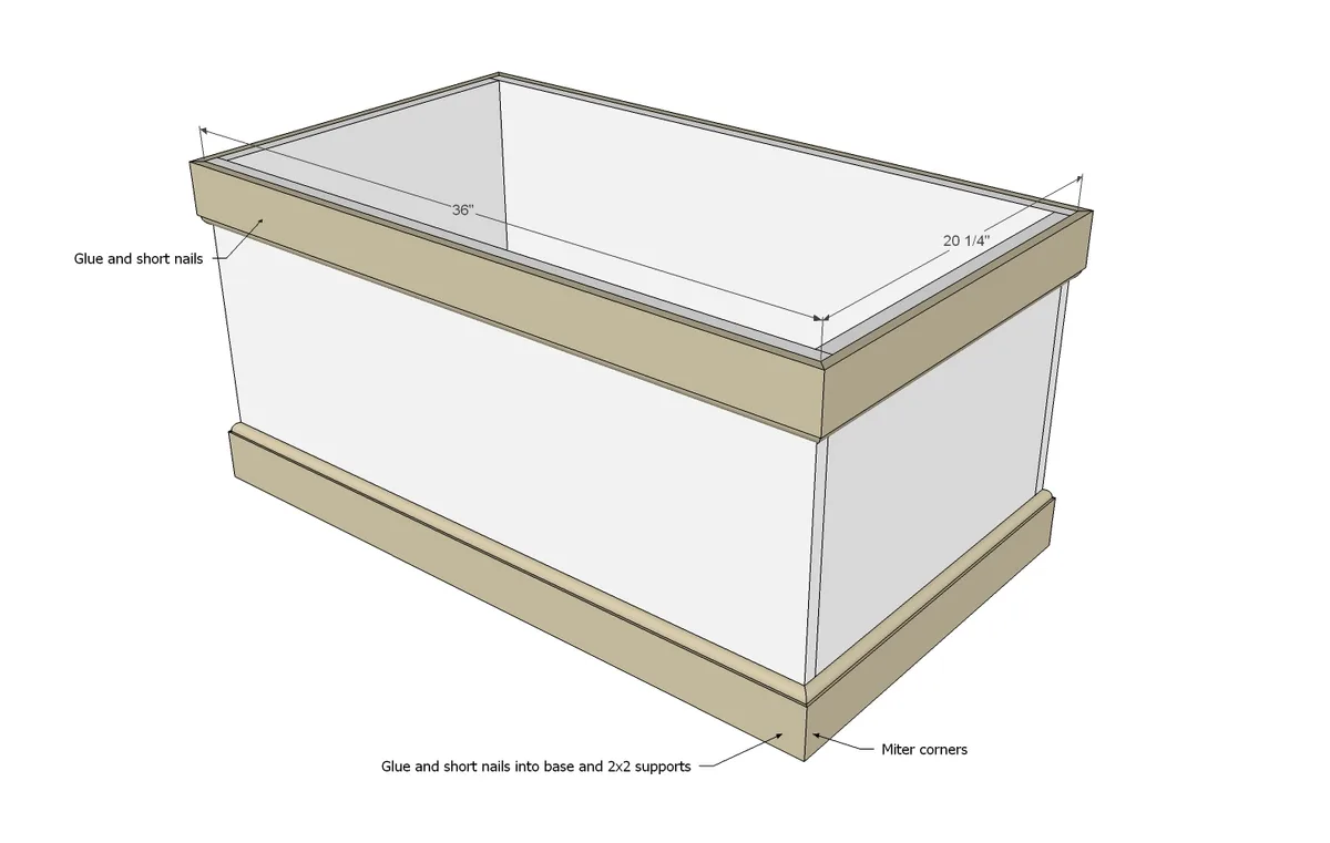 Becca Wood Trunk, step 4