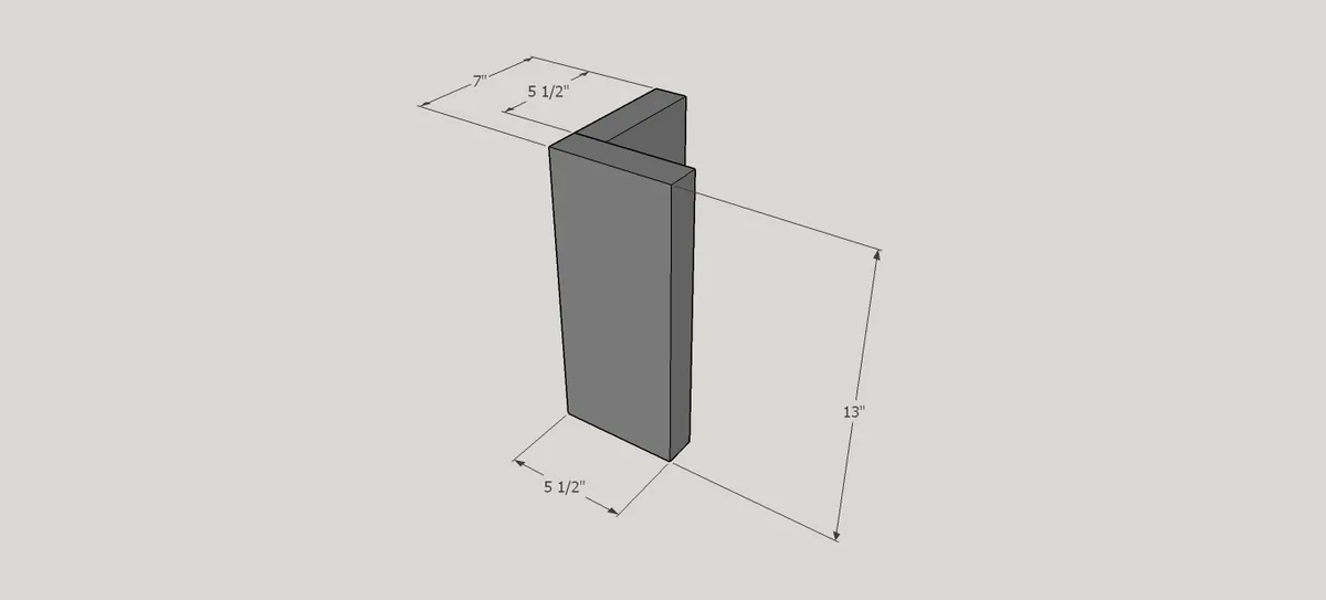 Bed Frame for Full Size Mattress, step 1
