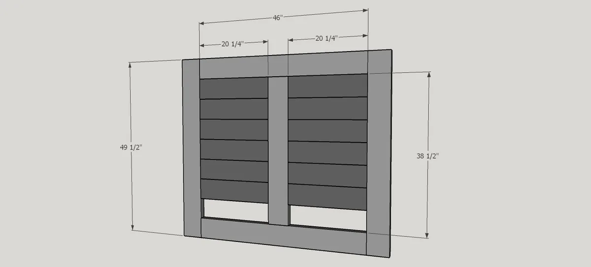 Bed Frame for Full Size Mattress, step 5