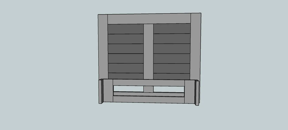 Bed Frame for Full Size Mattress, step 8