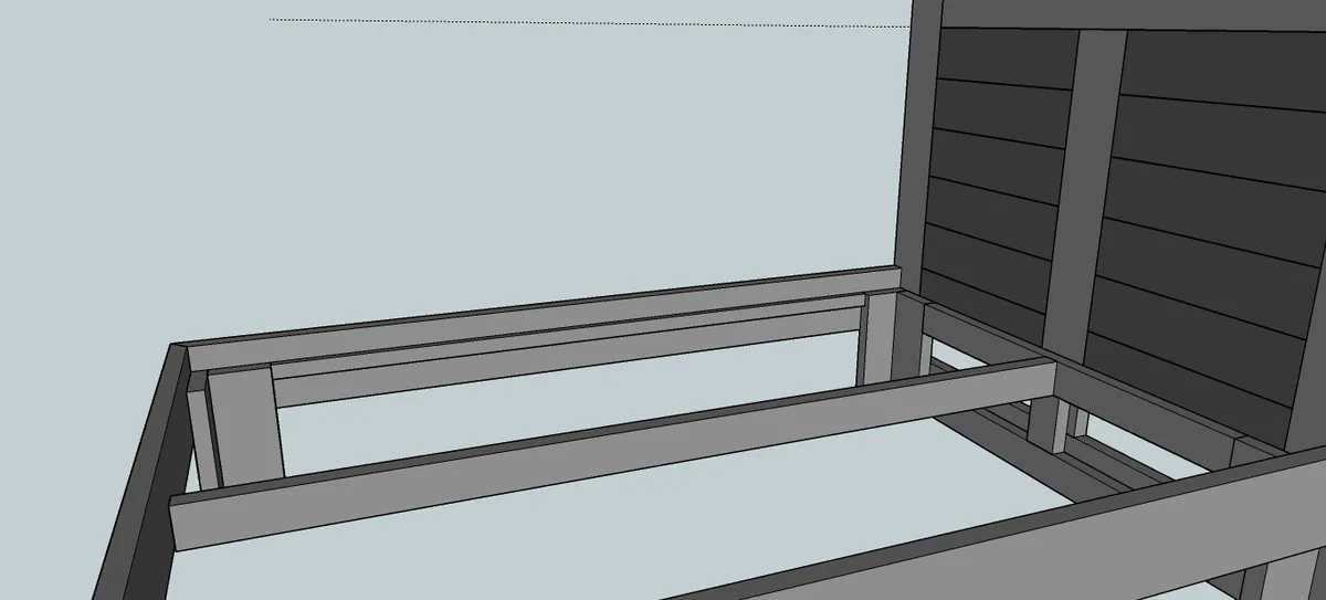 Bed Frame for Full Size Mattress, step 10