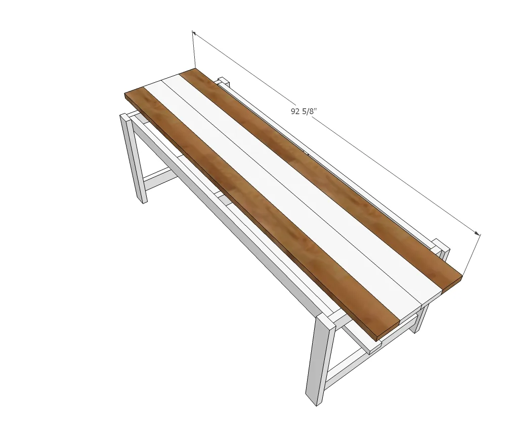Beginner Farm Table (2 Tools + $50 Lumber), step 6