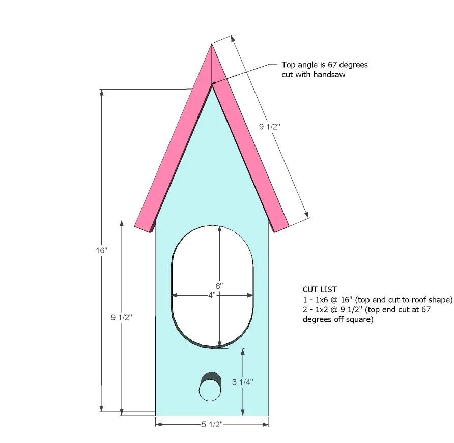 Birdhouse Frames, step 5