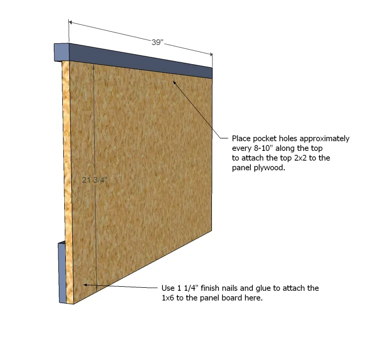 Board and Batten Bunk System, step 1