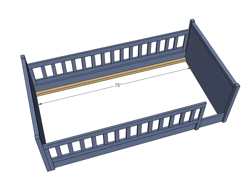 Board and Batten Bunk System, step 5