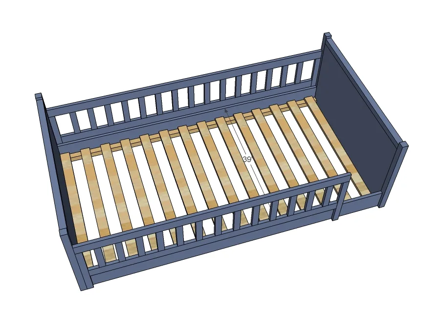 Board and Batten Bunk System, step 6