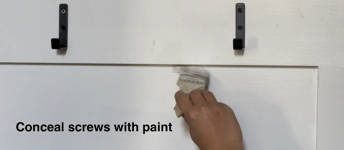 Board and Batten Panel for Entryway or Mudroom, step 12
