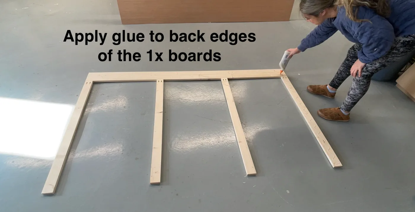 Board and Batten Panel for Entryway or Mudroom, step 5