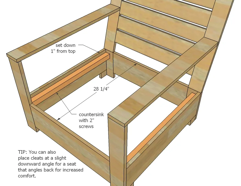 Bristol Outdoor Lounge Chair, step 9
