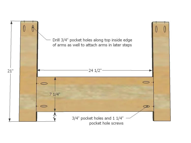 Bristol Outdoor Lounge Chair, step 2