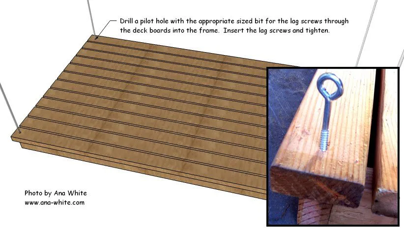 Build This Easy DIY Hanging Daybed, step 3