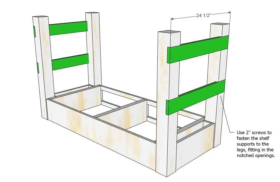Build Michaela's Kitchen Island, step 5