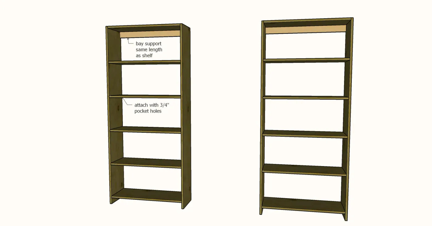 Built-In Pantry Shelving, step 2