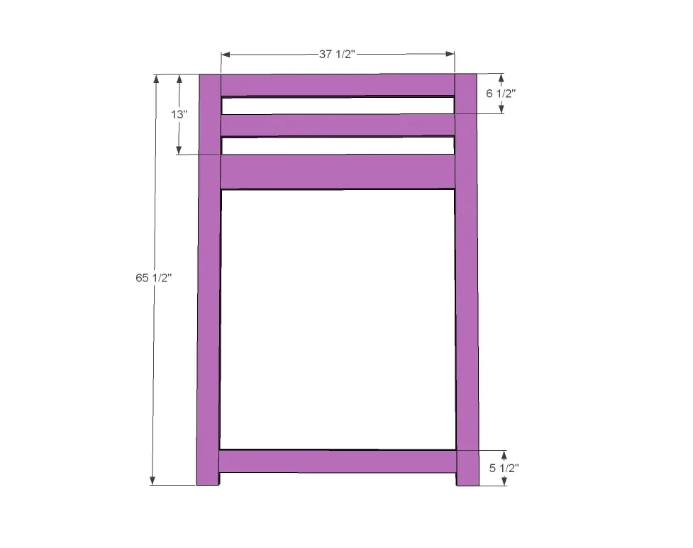 Camp Loft Bed with Stair, Junior Height, step 2