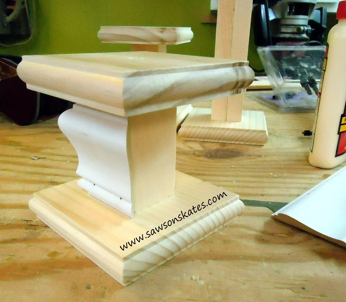 Candle Holders, step 6