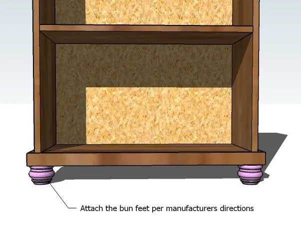 Cara Bookcase, step 6