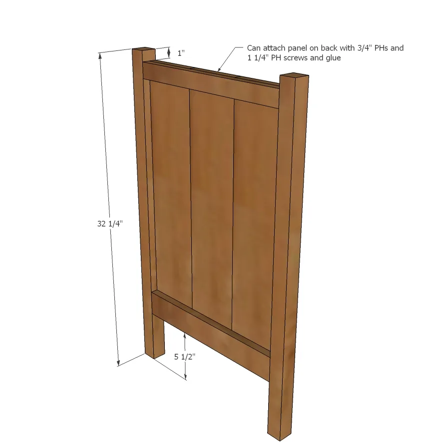 Changing Table, step 2