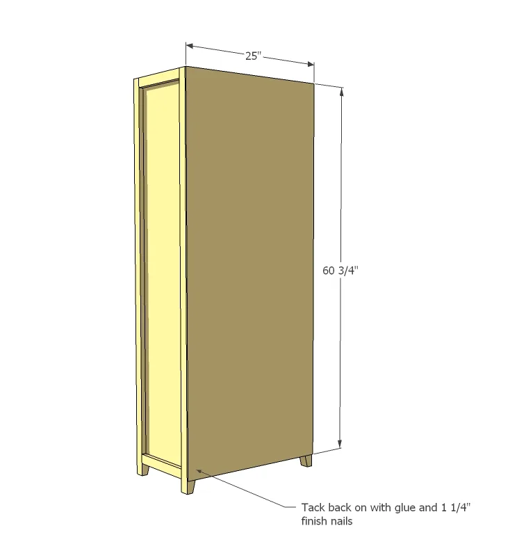 Channing Bookcase, step 6