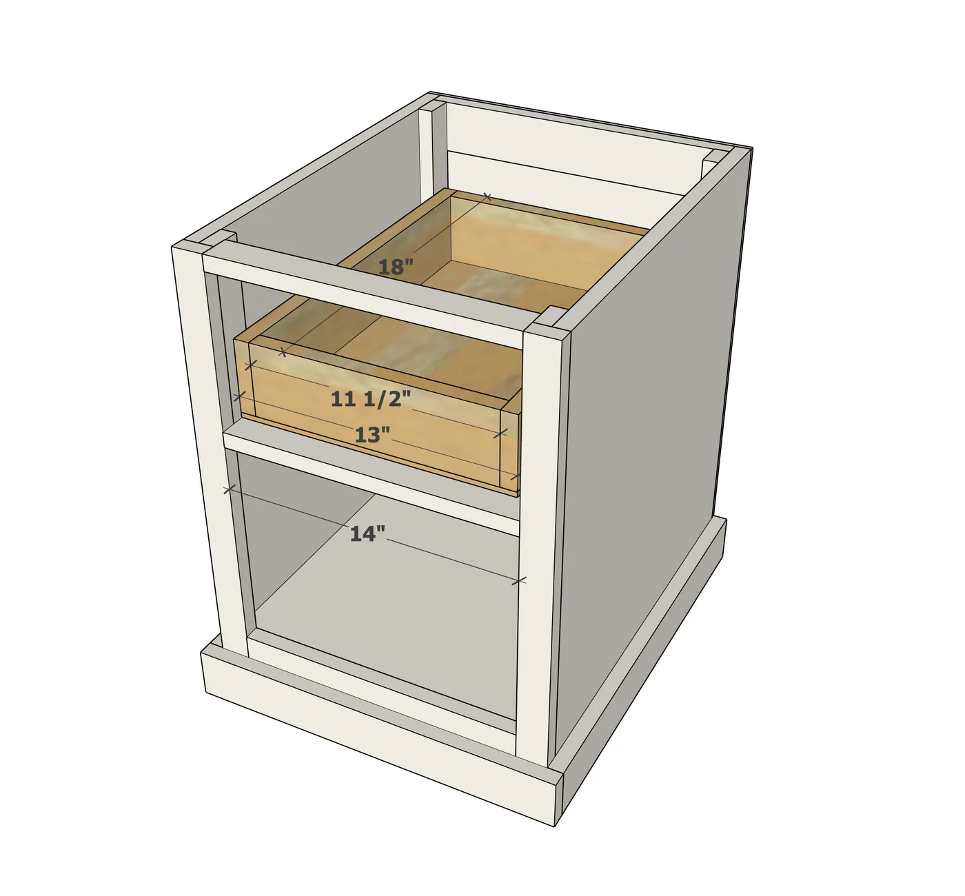Charlie Nightstand, step 9