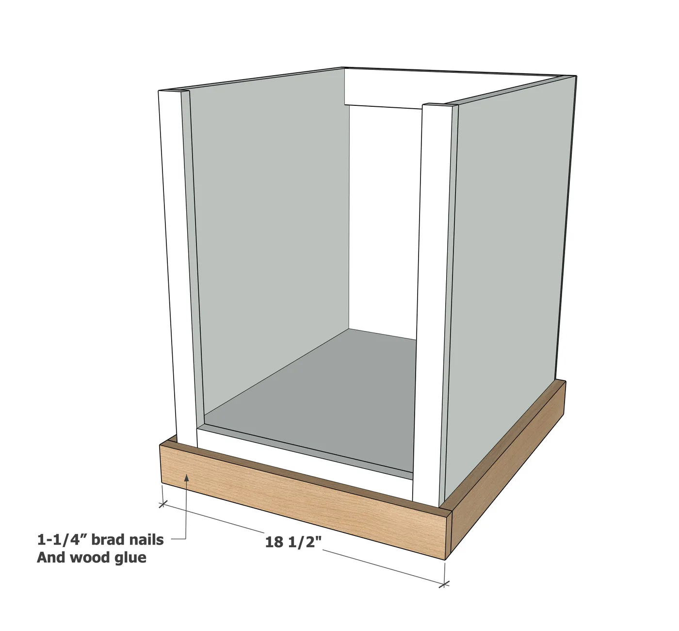 Charlie Nightstand, step 6