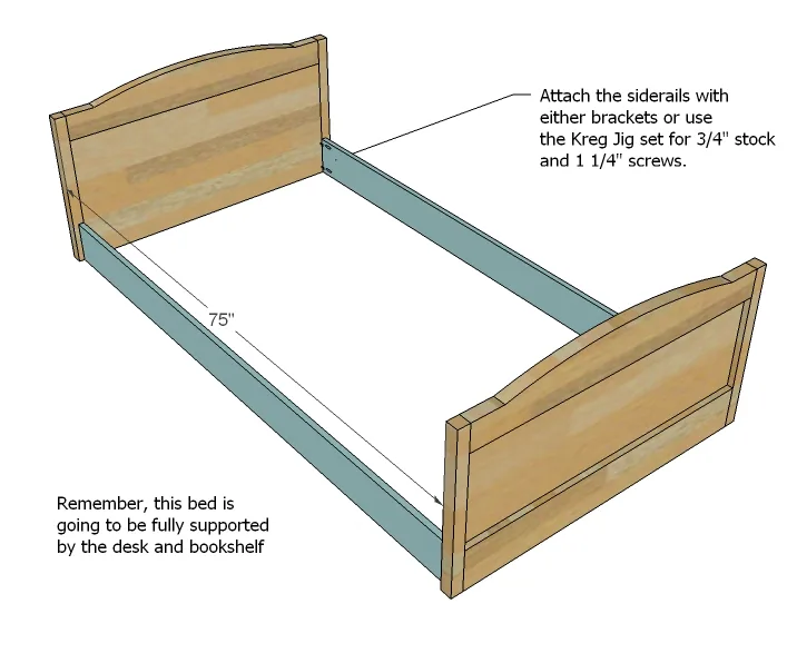 Chelsea Top Bunk, step 5