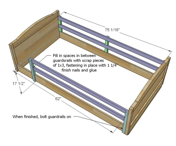 Chelsea Top Bunk, step 6