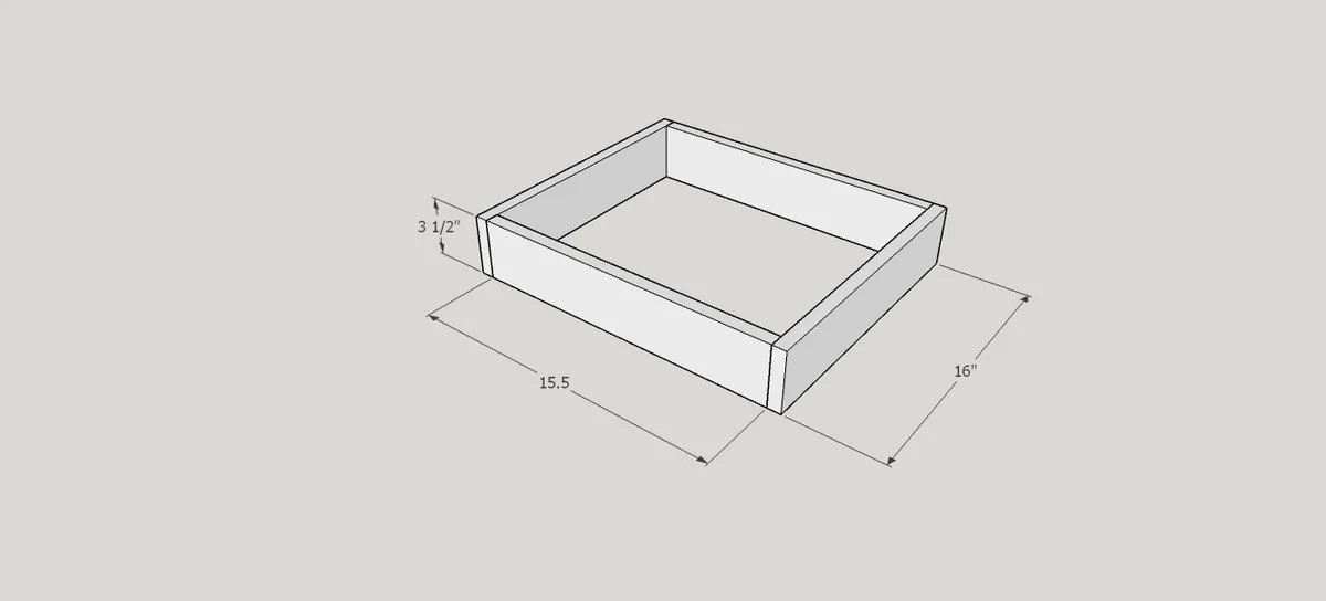 Chest of Drawers from 2 by 4s, step 5