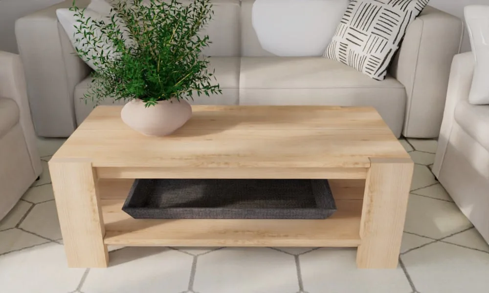 Chunky Leg Coffee Table