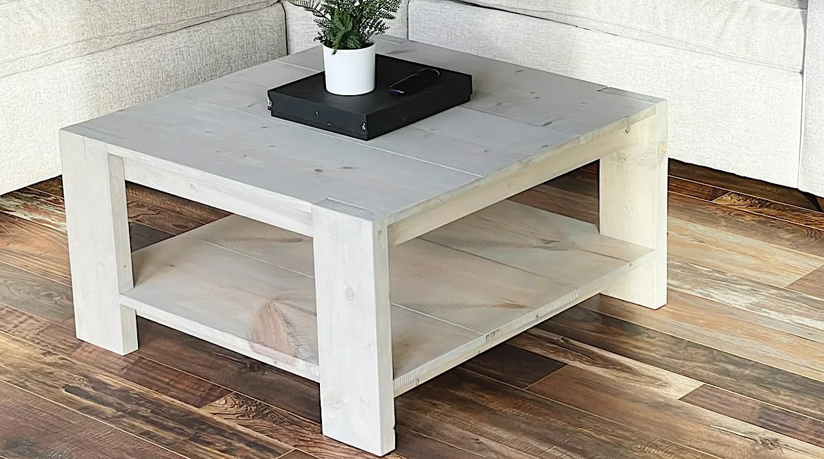 Chunky Leg Coffee Table