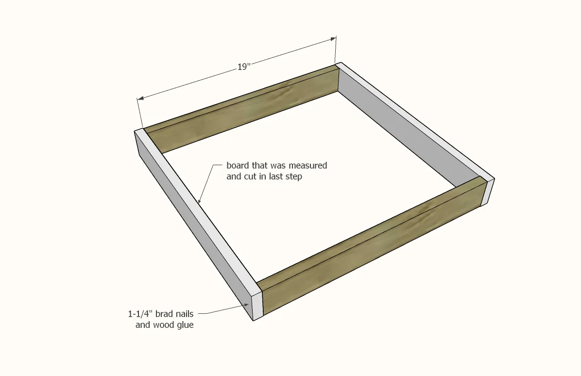 Chunky Leg Side Table, step 3