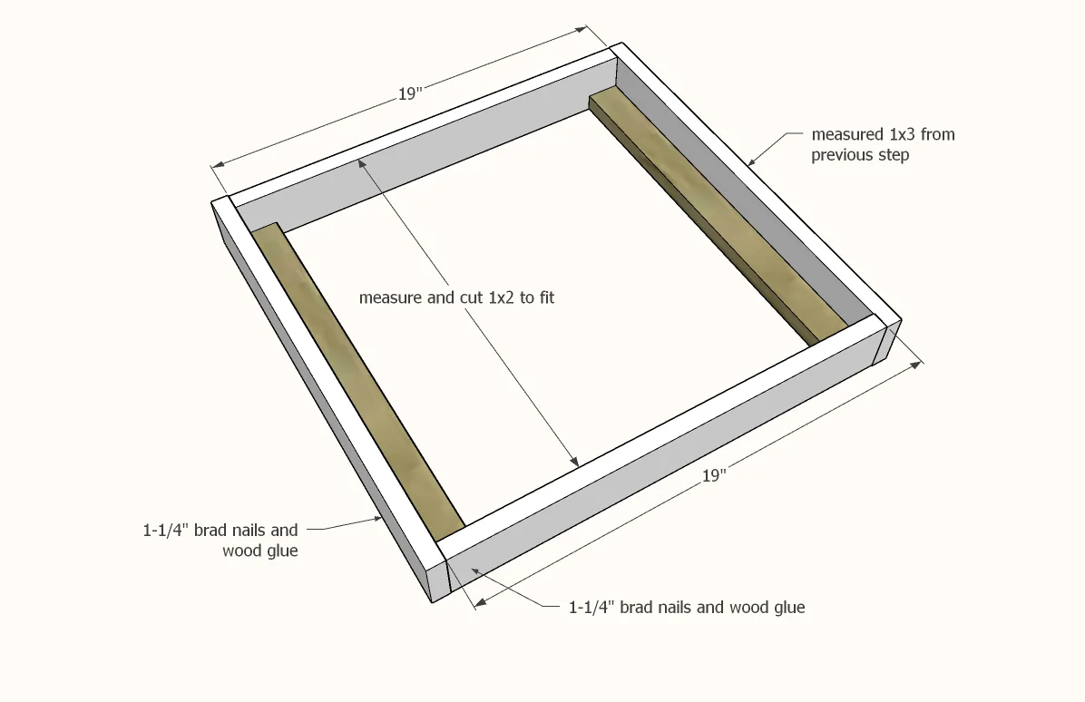 Chunky Leg Side Table, step 4
